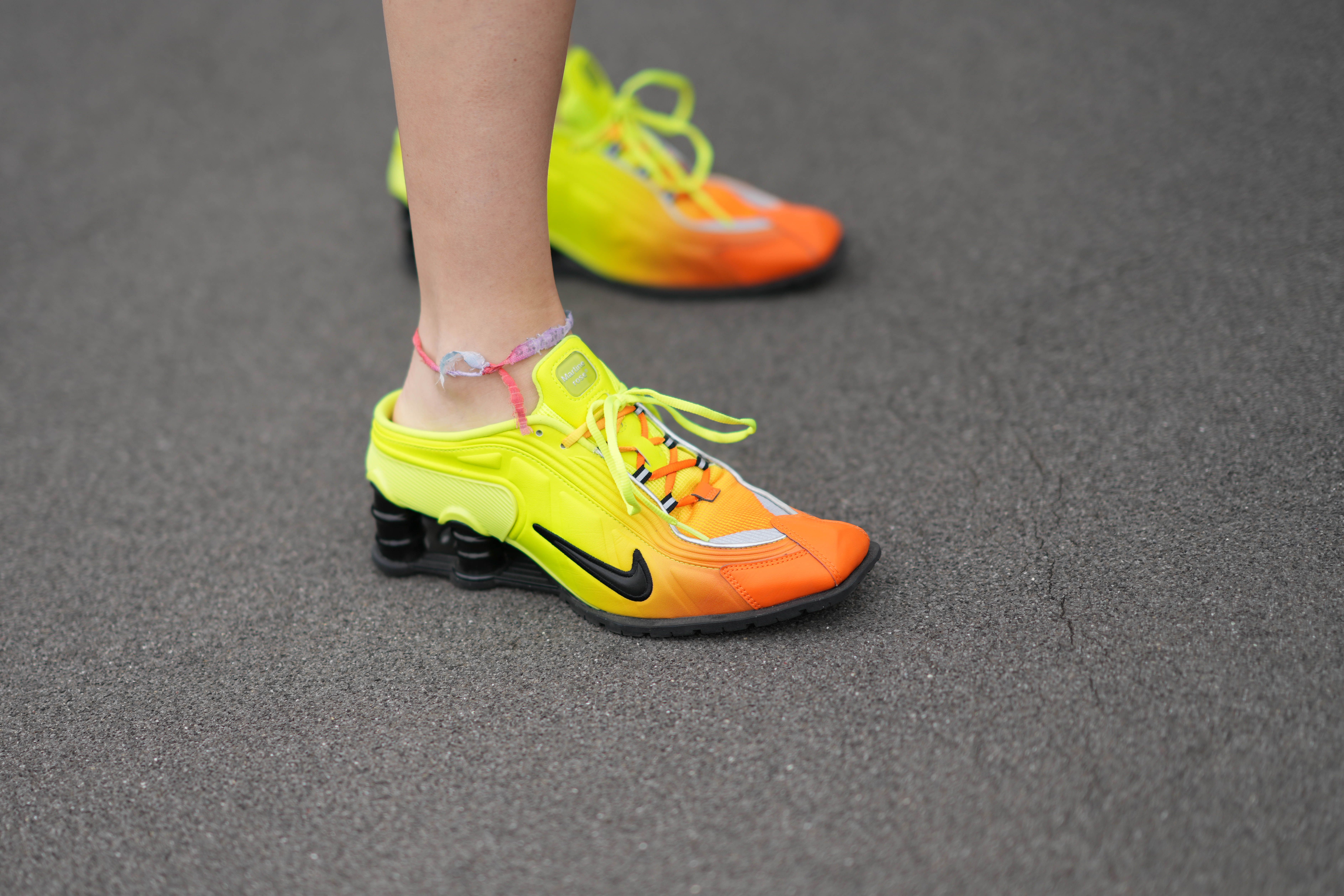 Nike Free Sneakers Yellow Shoe, nike, blue, orange, teal png | PNGWing